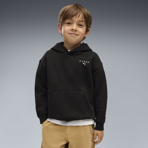 Felpa con cappuccio x HYROX per bambini, Abbigliamento, Nero, 4-5Y - PUMA - Modalova