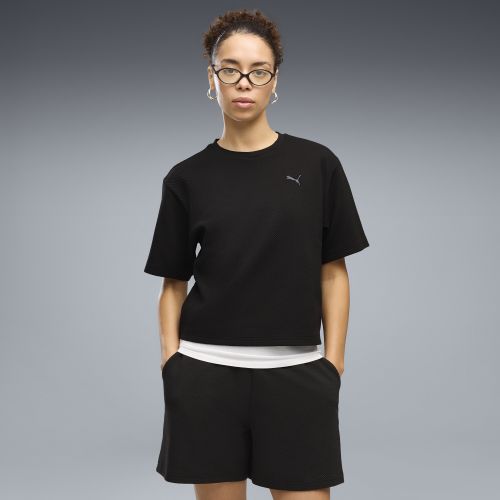 Camiseta holgada Essentials Elevated juvenil, Ropa, Negro, S - PUMA - Modalova