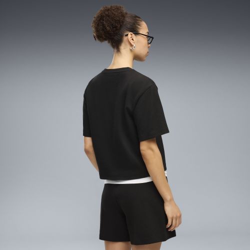 Camiseta holgada Essentials Elevated juvenil, Ropa, Negro, S - PUMA - Modalova