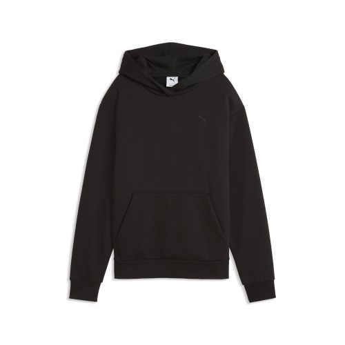 Felpa con cappuccio Essentials Elevated da donna, Abbigliamento, Nero, S - PUMA - Modalova