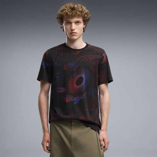 Camiseta estampada Essentials para mujer, Ropa, Negro, S - PUMA - Modalova