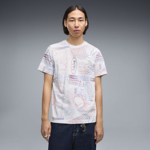 Essentials Printed Graphic T-Shirt Herren, Kleidung, , S - PUMA - Modalova