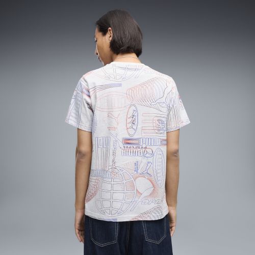 Camiseta estampada Essentials para mujer, Ropa, Blanco, S - PUMA - Modalova