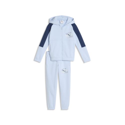 Chándal Scribble con capucha y cremallera juvenil, Accesoiros, Azul, 4-5Y - PUMA - Modalova