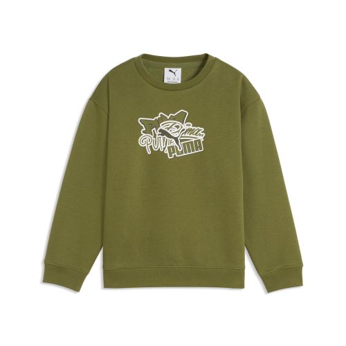 Essentials Graphics Scribble GFX Relaxed Crew Sweatshirt Kinder, Accessoires, , 4-5Y - PUMA - Modalova
