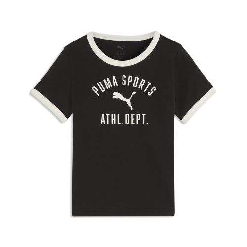 T-shirt Varsity dal taglio morbido per ragazzi, Accessori, Nero, 4-5Y - PUMA - Modalova