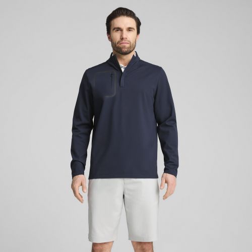 CLOUDSPUN Tech Golftop Herren, Kleidung, Blau, M - PUMA - Modalova