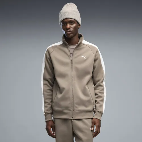 T7 ALWAYS ON Track Jacket Men in Beige () | Size Large - PUMA - Modalova