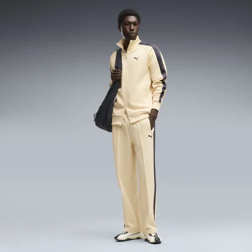 T7 ALWAYS ON Relaxed Track Pants Men in Yellow (/) | Size Medium - PUMA - Modalova
