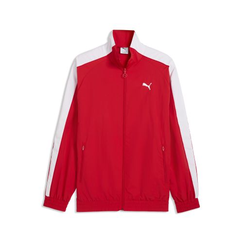 T7 Oversized Track Jacket Unisex in Red | Size Large - PUMA - Modalova
