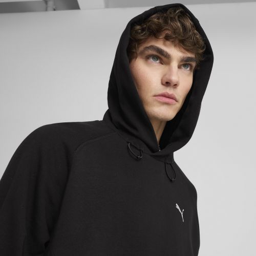 Sudadera holgada con capucha TECH DELTAKNIT para hombre, Ropa, Negro, L - PUMA - Modalova