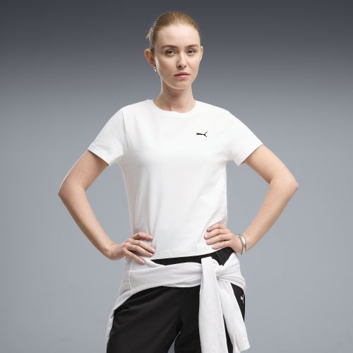 Camiseta Essentials Slim para mujer, Ropa, Blanco, XS - PUMA - Modalova