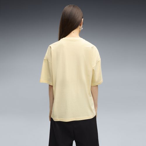 Camiseta holgada Wardrobe Essentials para mujer, Ropa, Amarillo, S - PUMA - Modalova