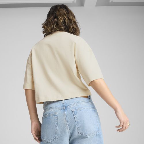 Camiseta estampada extragrande PREMIUM ESS para mujer, Ropa, Blanco, S - PUMA - Modalova