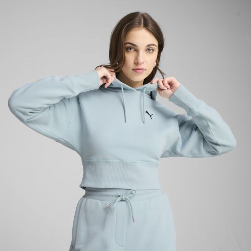 Sudadera estampada con capucha PREMIUM ESS Relaxed para mujer, Ropa, Verde, XXS - PUMA - Modalova
