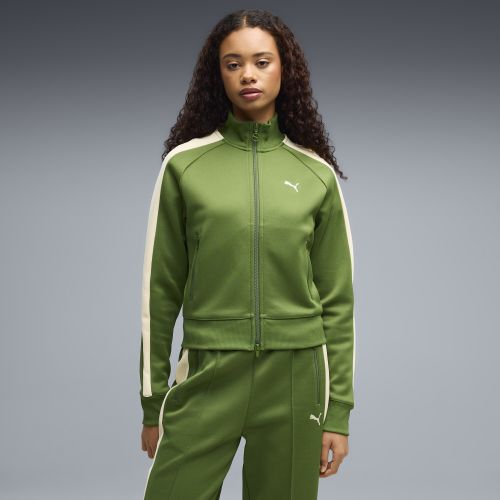 T7 ALWAYS ON Short Track Jacket Women in Green | Size Large - PUMA - Modalova