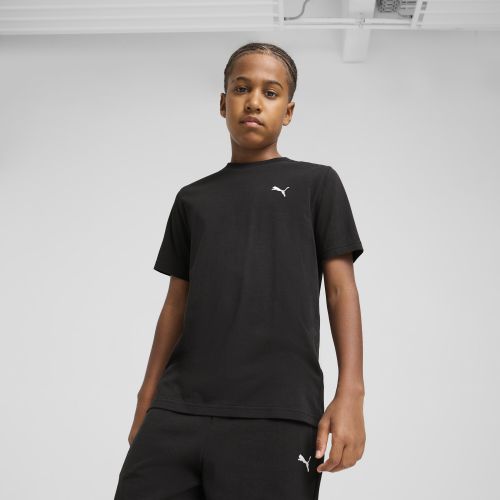 T-shirt WARDROBE ESS per ragazzi, Abbigliamento, Nero, 7-8Y - PUMA - Modalova