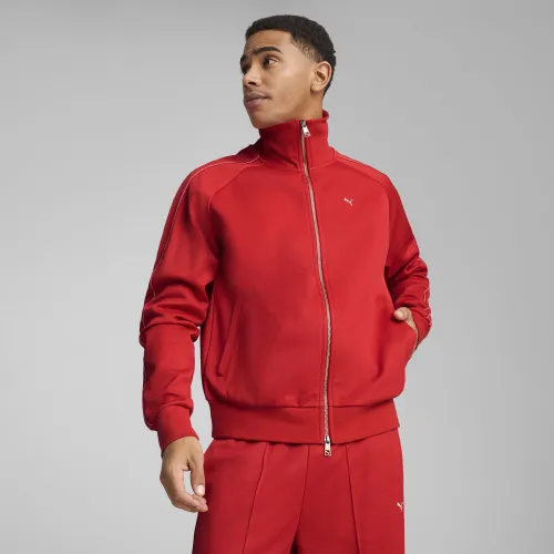 Giacca da corsa T7 da uomo, Abbigliamento, Rosso, L - PUMA - Modalova