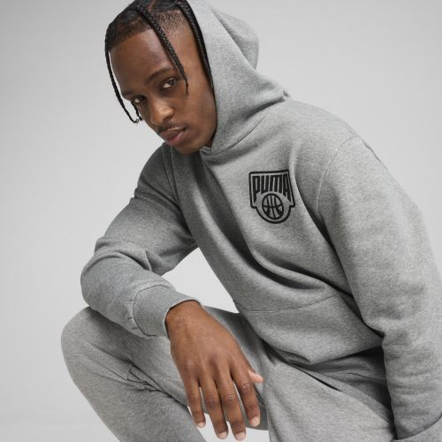 Sudadera de baloncesto con capucha Posterize para hombre, Ropa, Gris, S - PUMA - Modalova