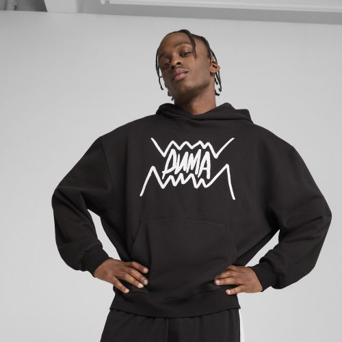 Sudadera de baloncesto con capucha Jaws Core para hombre, Ropa, Negro, 3XL - PUMA - Modalova