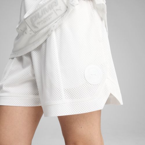 Shorts da basket Jer-She da donna, Abbigliamento, Bianco, L - PUMA - Modalova