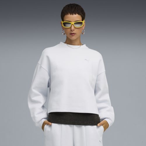 Sudadera extragrande Wardrobe Essentials para mujer, Accesoiros, Gris, XXS - PUMA - Modalova