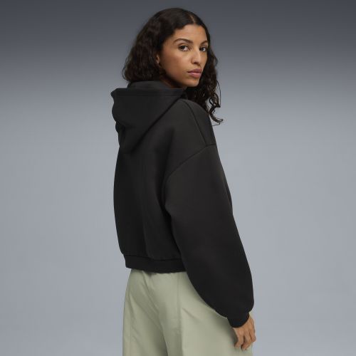 Sudadera con capucha extragrande Wardrobe Essentials para mujer, Ropa, Negro, XXS - PUMA - Modalova