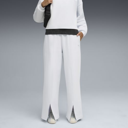 Pantalones holgados Wardrobe Essentials para mujer, Ropa, Gris, XXS - PUMA - Modalova