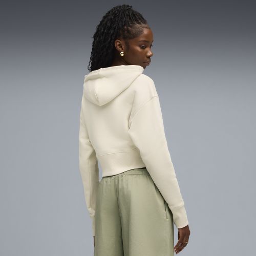 Sudadera estampada con capucha Premium Essentials para mujer, Ropa, Blanco, S - PUMA - Modalova