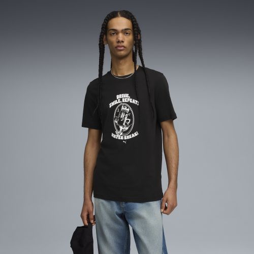 T-shirt con grafica Water Break da uomo, Abbigliamento, Nero, XS - PUMA - Modalova
