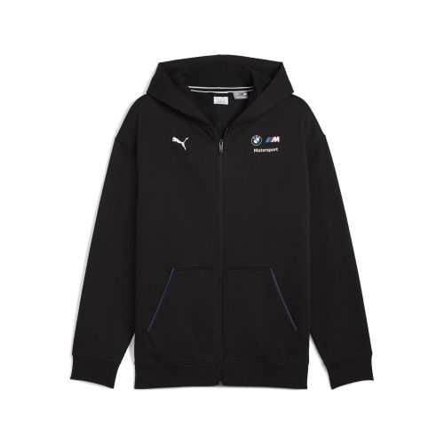Giacca con cappuccio e zip BMW M Motorsport Essentials da uomo, Accessori, Nero, S - PUMA - Modalova