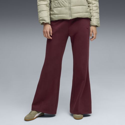 Pantaloni dritti a vita alta HER da donna, Abbigliamento, Rosso, XXS - PUMA - Modalova