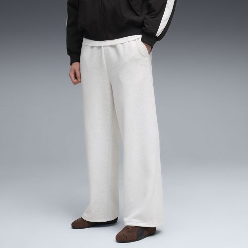 Wardrobe Essentials Oversized Sweatpants Men in White | Size Large - PUMA - Modalova