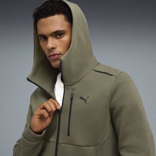 Sudadera con capucha y cremallera TECH para hombre, Ropa, Verde, S - PUMA - Modalova