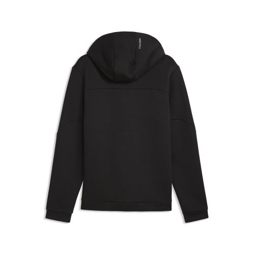 Felpa con zip integrale e cappuccio TECH da uomo, Abbigliamento, Nero, S - PUMA - Modalova