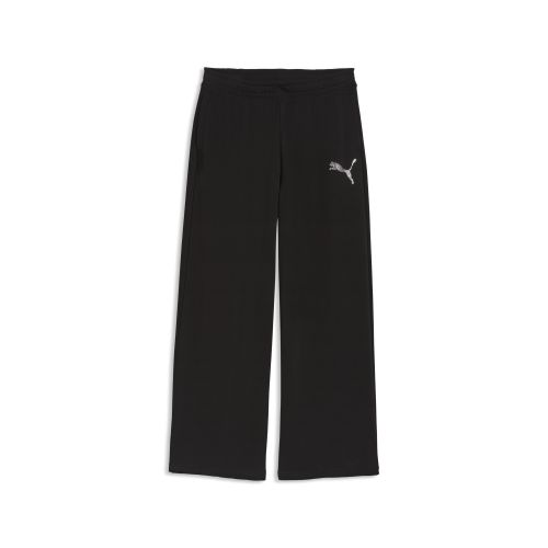 Pantalones Essentials Graphics Bedazzled de corte holgado para mujer, Accesoiros, Negro, S - PUMA - Modalova