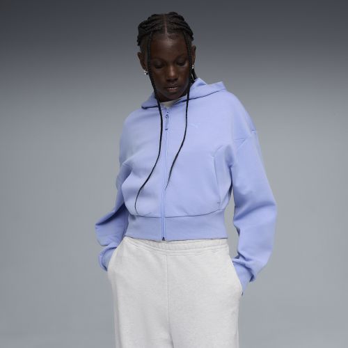 Felpa con cappuccio e zip TECH SENSE da donna, Abbigliamento, Viola, S - PUMA - Modalova