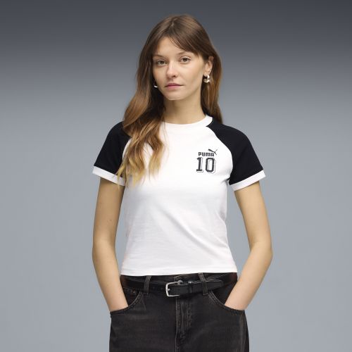 FUTURE..ARCHIVE Slim Ringer-T-Shirt Damen, Kleidung, , S - PUMA - Modalova