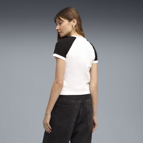 FUTURE..ARCHIVE Slim Ringer-T-Shirt Damen, Kleidung, , S - PUMA - Modalova
