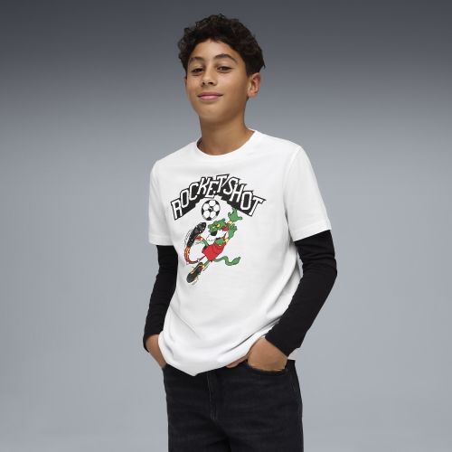 Camiseta estampada Super juvenil, Accesoiros, Blanco, 7-8Y - PUMA - Modalova