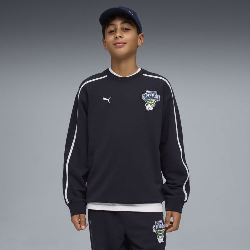 Sudadera holgada T7 Super estampada juvenil, Accesoiros, Azul, 7-8Y - PUMA - Modalova