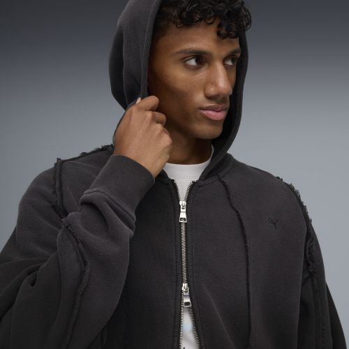 Felpa con cappuccio e zip CLRT 2G da uomo, Abbigliamento, Nero, XS - PUMA - Modalova