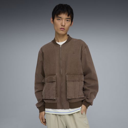 Giacca bomber .NOW da uomo, Abbigliamento, Marrone, XS - PUMA - Modalova