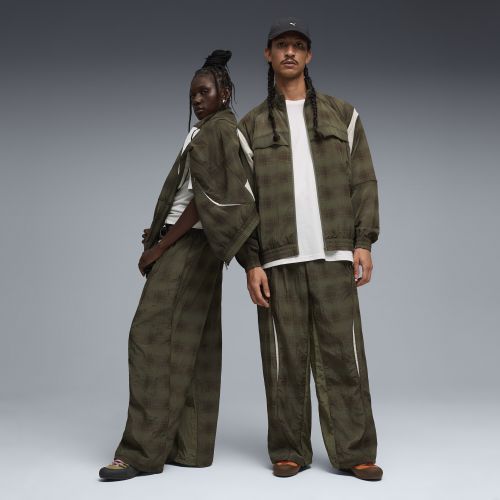 Pantaloni con stampa CLRT unisex, Accessori, Verde, XS - PUMA - Modalova