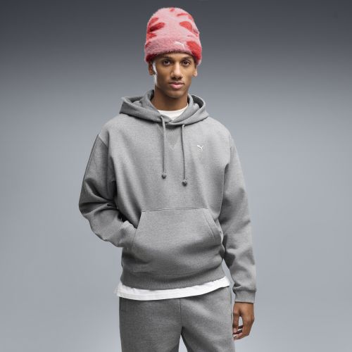 Select Essentials Hoodie Men in Gray () | Size Large - PUMA - Modalova