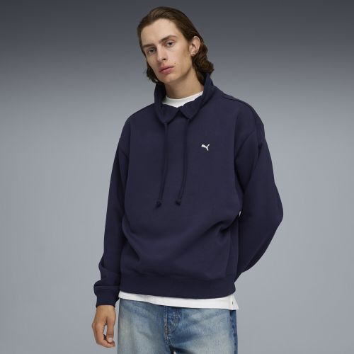 Felpa girocollo Select Essentials da uomo, Accessori, Blu, XS - PUMA - Modalova