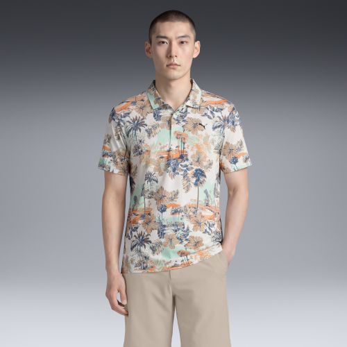 CLOUDSPUN Palm Golf Polo Men in White | Size Large - PUMA - Modalova
