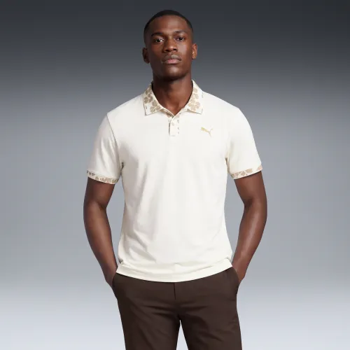 Modalon Golf Polo Men in White (/) | Size Small - PUMA - Modalova