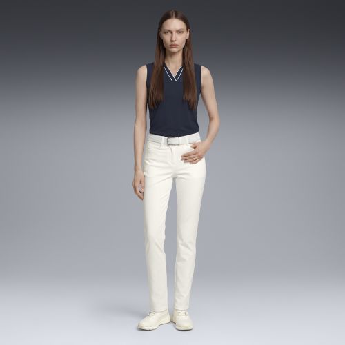 Avant Slim Golf Pants Women in White | Size Large - PUMA - Modalova