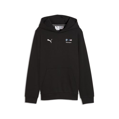 Felpa con cappuccio BMW M MOTORSPORT Essentials per ragazzi, Accessori, Nero, 5-6Y - PUMA - Modalova